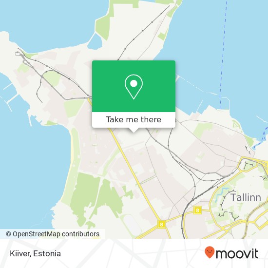 Kiiver, Paavli 6 10412 Tallinn map