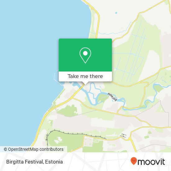 Карта Birgitta Festival