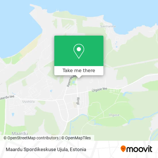Карта Maardu Spordikeskuse Ujula