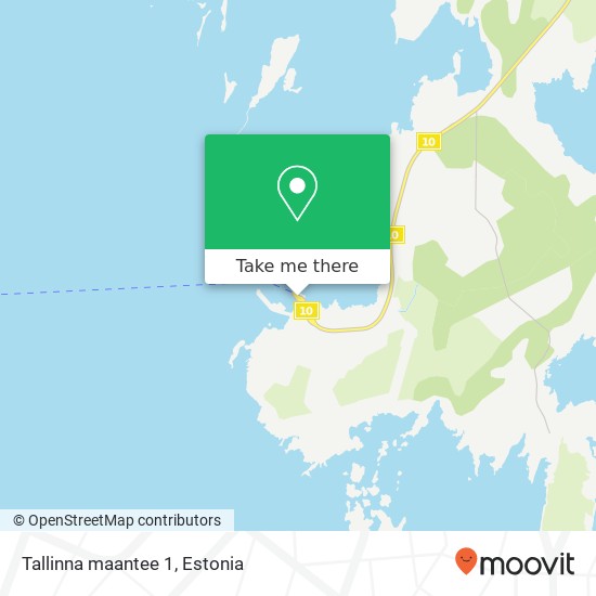Карта Tallinna maantee 1
