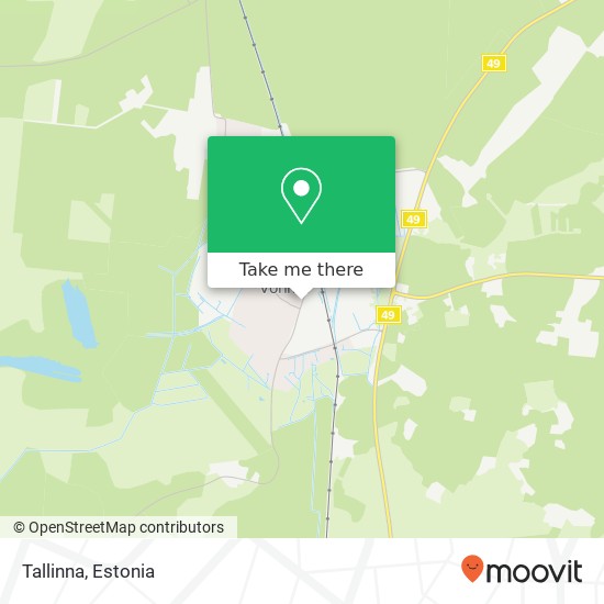 Tallinna map