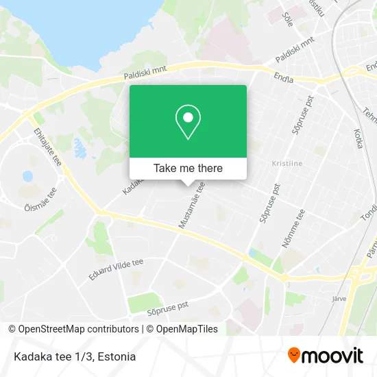 Kadaka tee 1/3 map