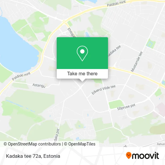Kadaka tee 72a map