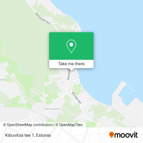 Карта Kibuvitsa tee 1