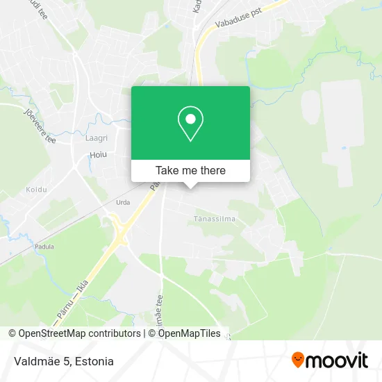Карта Valdmäe 5