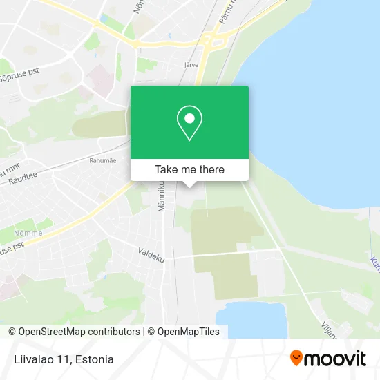 Liivalao 11 map