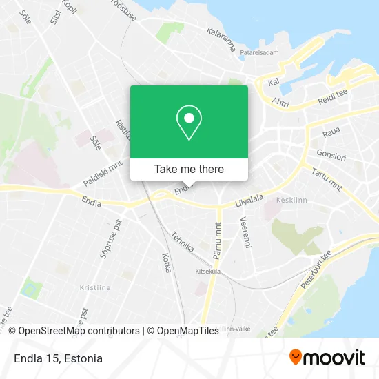 Карта Endla 15