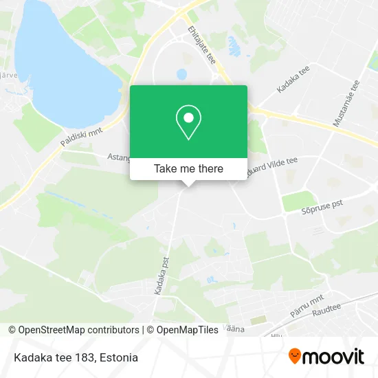 Kadaka tee 183 map