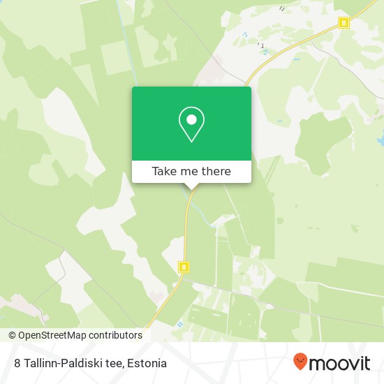 8 Tallinn-Paldiski tee map