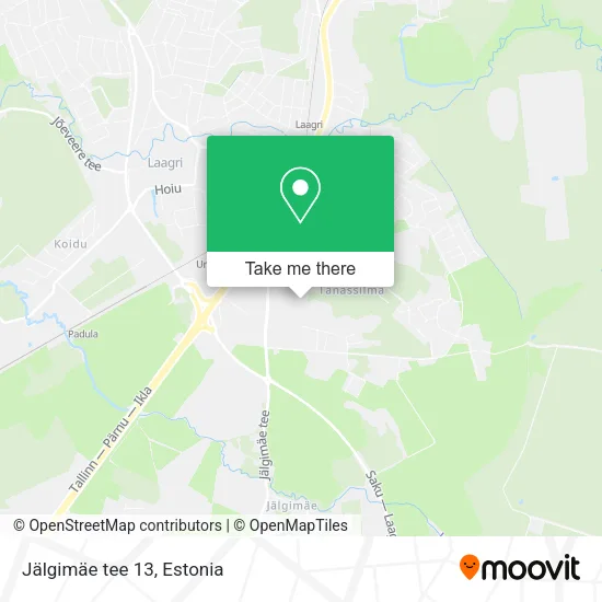 Jälgimäe tee 13 map