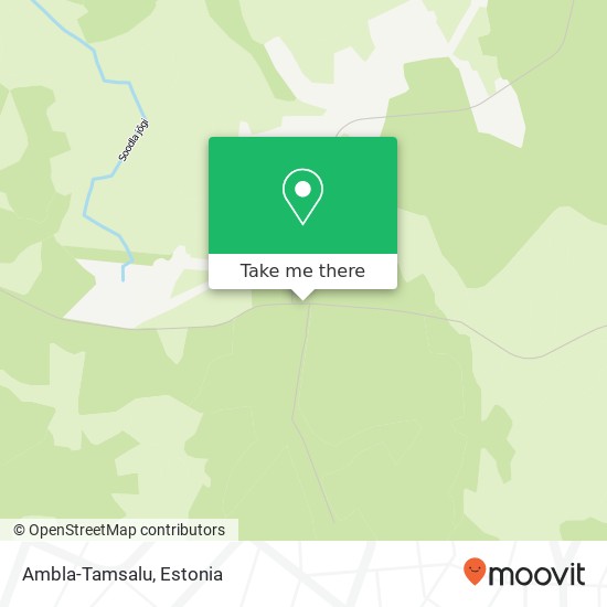 Карта Ambla-Tamsalu