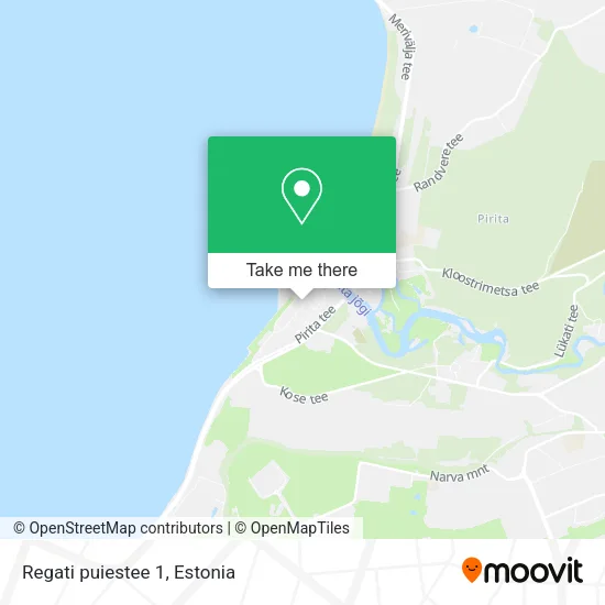 Regati puiestee 1 map