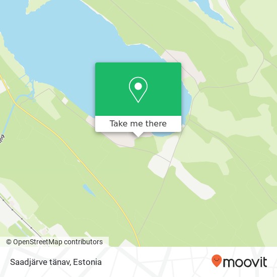 Saadjärve tänav map