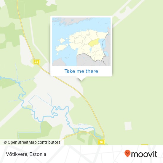 Võtikvere map