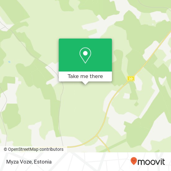 Myza Voze map