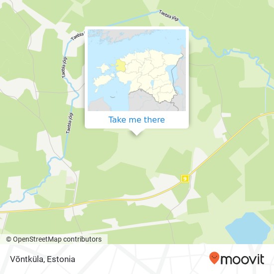 Võntküla map