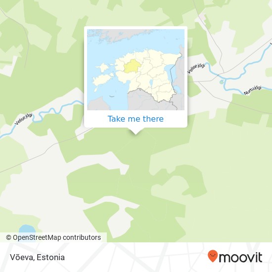 Võeva map