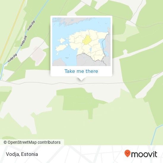 Карта Vodja