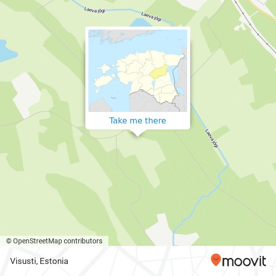 Visusti map