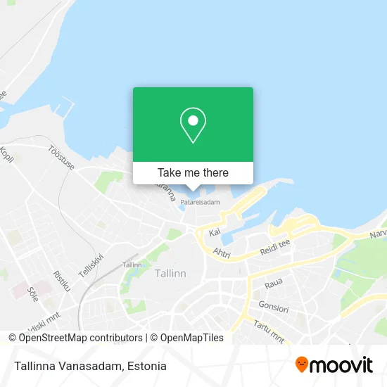 Карта Tallinna Vanasadam