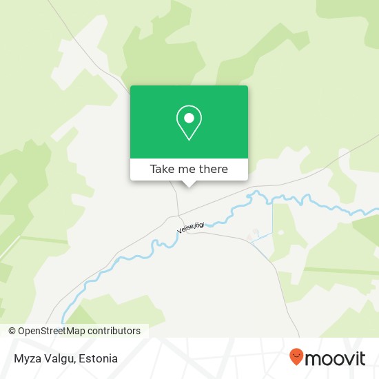 Myza Valgu map