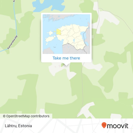 Lähtru map