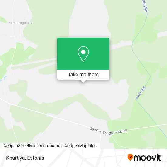 Карта Khurt’ya