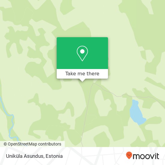 Uniküla Asundus map