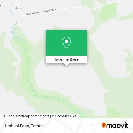 Карта Umbusi Raba