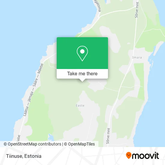 Карта Tiinuse