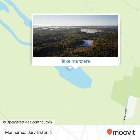 Männamaa Järv map