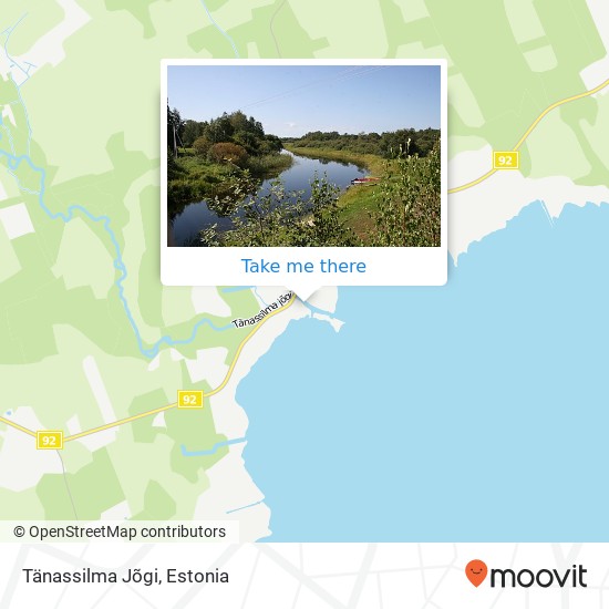 Tänassilma Jõgi map