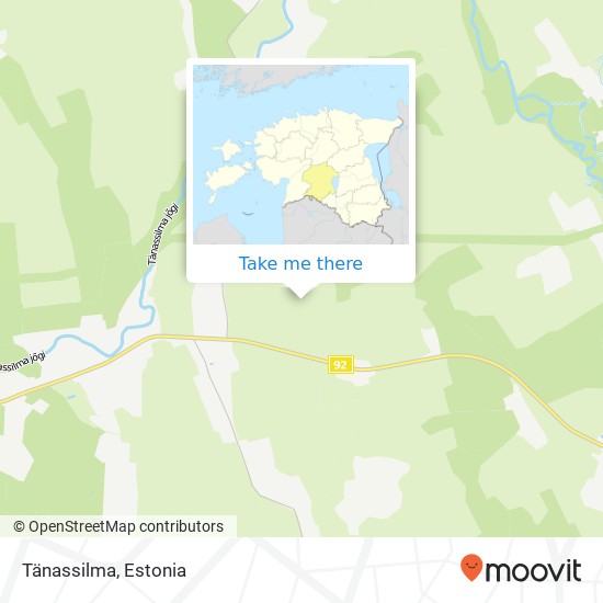 Tänassilma map