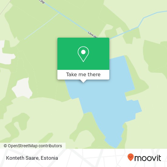 Konteth Saare map