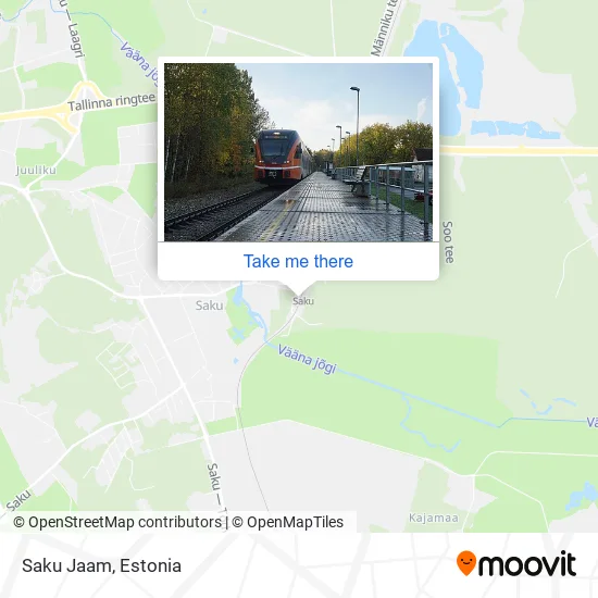 Карта Saku Jaam