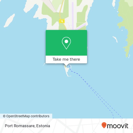 Port Romassare map