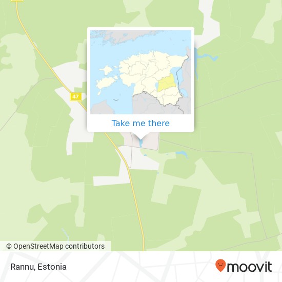 Карта Rannu