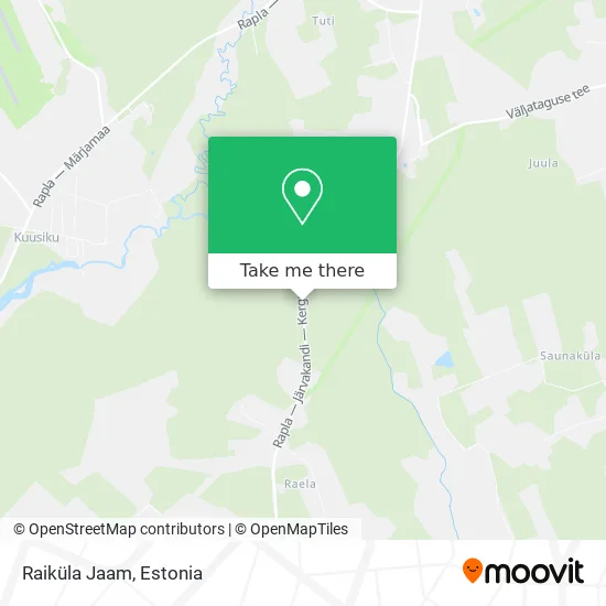 Карта Raiküla Jaam