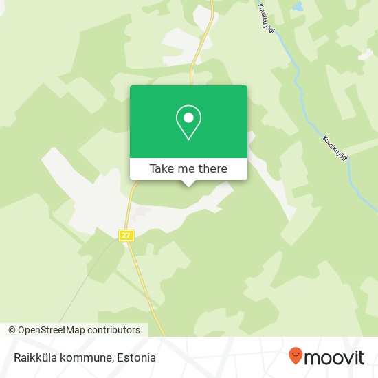 Raikküla kommune map