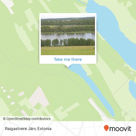 Raigastvere Järv map