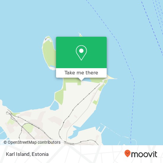 Karl Island map