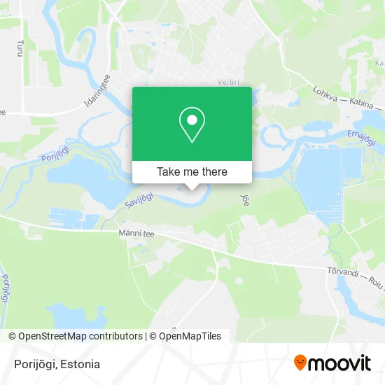 Карта Porijõgi