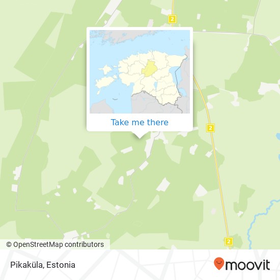 Карта Pikaküla
