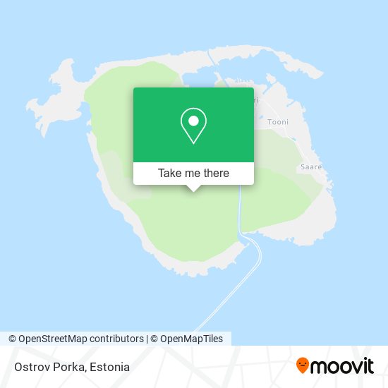 Ostrov Porka map