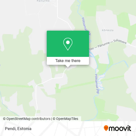 Карта Pendi