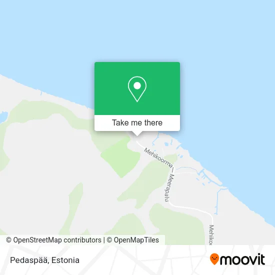 Карта Pedaspää