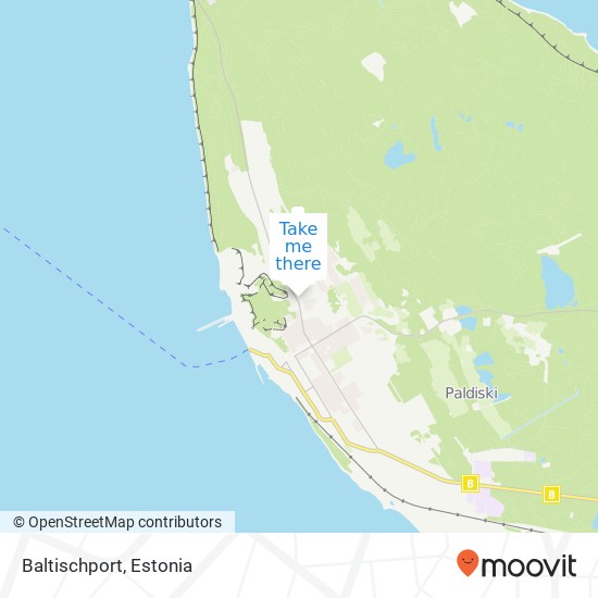 Карта Baltischport