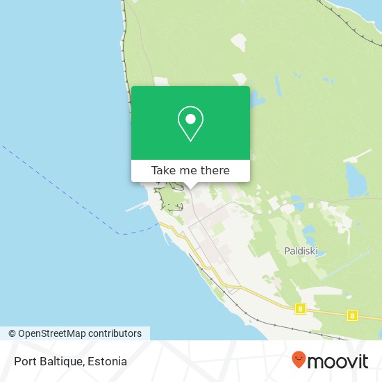 Карта Port Baltique