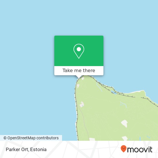 Parker Ort map