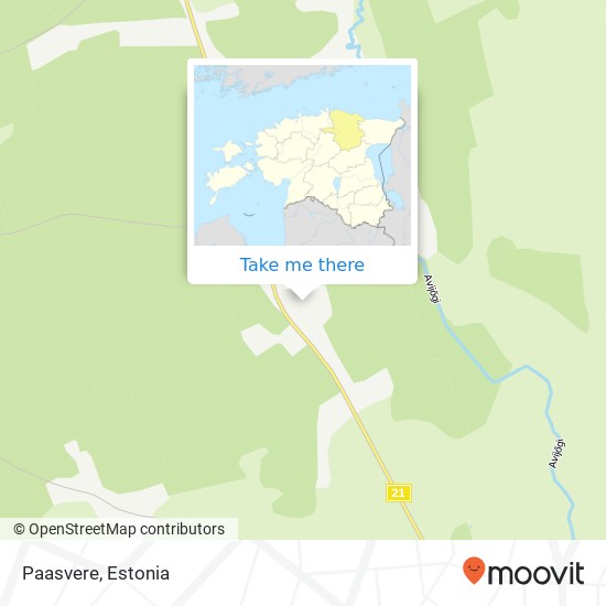 Paasvere map